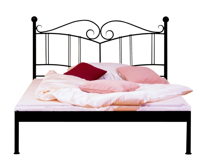 Bed Sardegna Without Footboard Forged, King Iron Headboard Footboard
