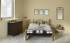 Bedroom furnitre wrought iron and solid wood Elba