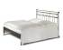 classic wrought iron king size bed Romantic without footboard