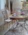 Dining chair OHIO wrought square iron