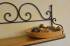 Shelve Romantic wrought iron solid wood