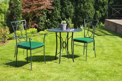 Garden chair Bretagne, iron, rust resistant, powder coated, stackable