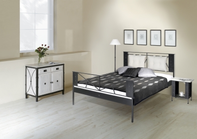 loft style iron bed without footboard Valencia