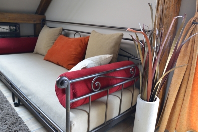Daybed with trundle wrought iron