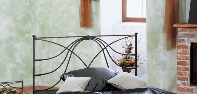 Solid forged double bed