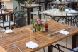 Iron furniture for garden restaurant - Taverna Riva